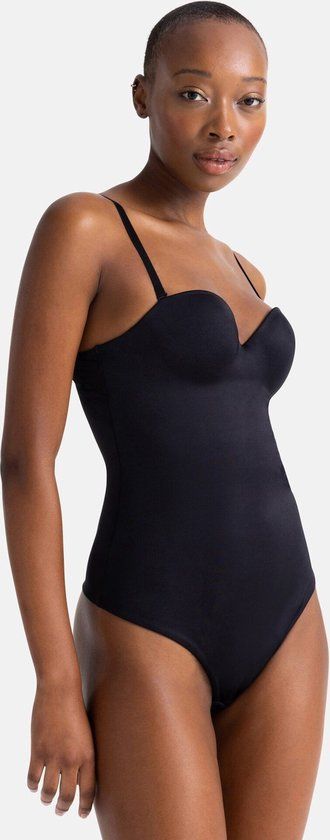Dorina Sublime Sculpt Strapless Shapewear Body - Black - 75B