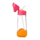 b.box Tritan-Drinkfles en Waterfles - Eenvoudig vast te Houden Fles met Lekvrij Deksel - Cool Modern Kindvriendelijk Ontwerp - Drinkbekers - Volgt de Drinkbeker op - 600 ml
