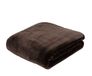 Gözze - Premium kasjmier feel knuffeldeken voor de woonkamer, 500 g/m², 180 x 220 cm, chocolade
