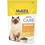 MultiFit Care Droogvoer Kat, Adult, Indoor, Kip 750 g