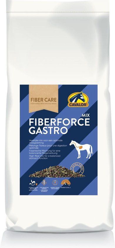 Cavalor Fiberforce Gastro - Paardenvoer - 15 kg