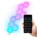 Trust GXT 902 VYBZ RGB Hexagon LED Light Panels - 9 Pack - Smart Home Compatible