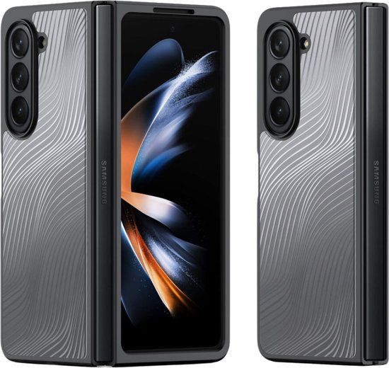 Dux Ducis Aimo Series Back Cover voor Samsung Z Fold 6 - Zwart
