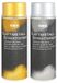 Kreul Blattmetaal-effectspray, bladgoud- en bladzilver-achtige optiek
