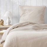 KGS Promolinge Promo Linge Katoenen gaas beddengoedset - voor eenpersoonsbed - dekbedset 140x200cm - Zandkleurig