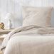 KGS Promolinge Promo Linge Katoenen gaas beddengoedset - voor eenpersoonsbed - dekbedset 140x200cm - Zandkleurig