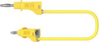 Electro PJP 2110-CD1-100J Meetsnoer Bananenstekker Bananenstekker 1.00 m Geel 1 stuk(s)