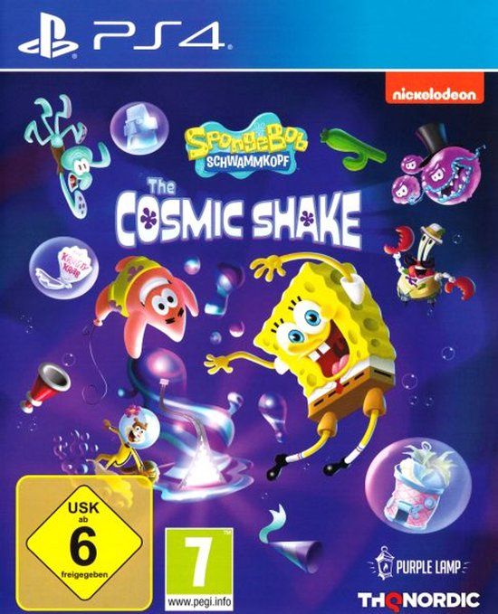 THQ Nordic SpongeBob SquarePants Cosmic Shake Standard Edition PlayStation 4