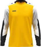 Jako Dynamic Longsleeve Kinderen - Geel / Wit / Zwart | Maat: 140