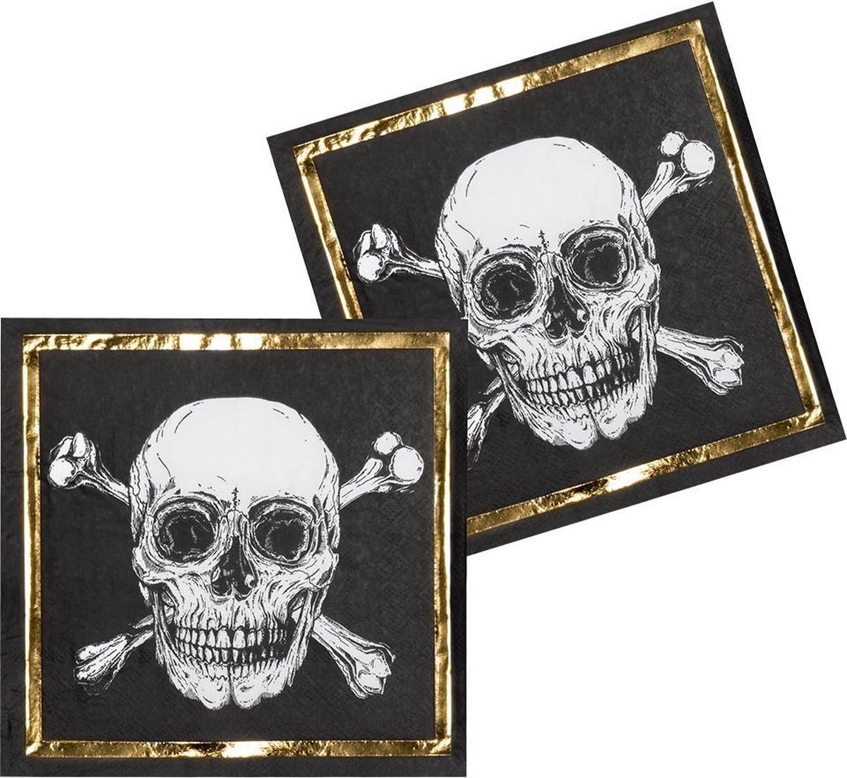 Boland Pirate Skull Servetten