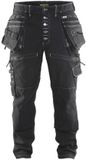Blåkläder Baggy denim stretch X1900 1999-1141 - Zwart - D96