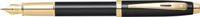 Sheaffer Sheaffer vulpen 100 - e9322 - f - glossy black gold tone
