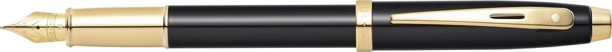 Sheaffer Sheaffer vulpen 100 - e9322 - f - glossy black gold tone