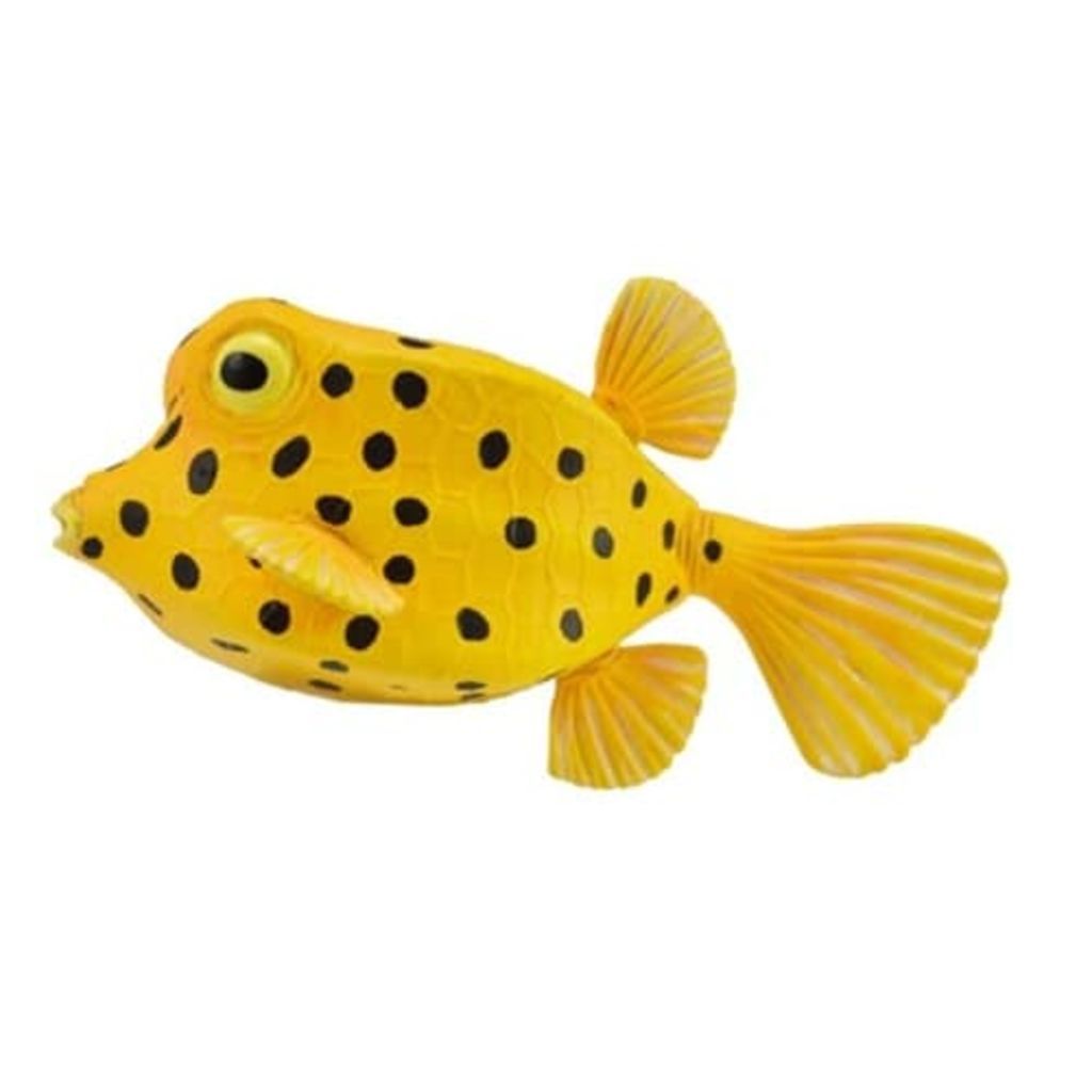 Collecta zeedieren: gele koffervis 6 x 3 cm