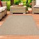 Tapis intérieur et extérieur style naturel, dimensions : 80 x 250 cm