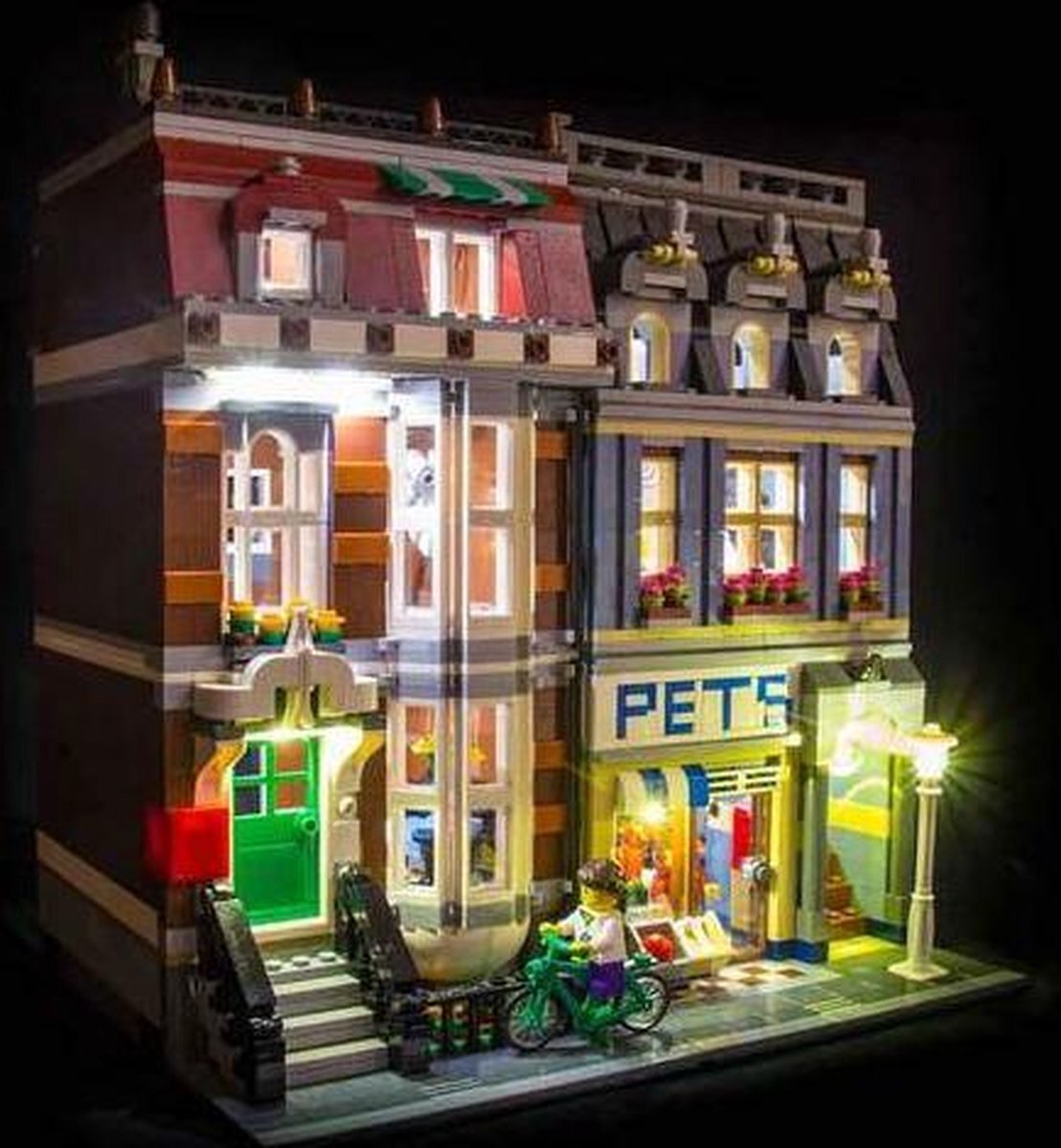 Light My Bricks LEGO Pet Shop 10218 Verlichtings Set