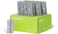 Alberts 849962 scharnier | smal | sendzimir verzinkt | 60 x 34 mm | set van 20