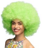 Boland Pruik Sugar neongroen