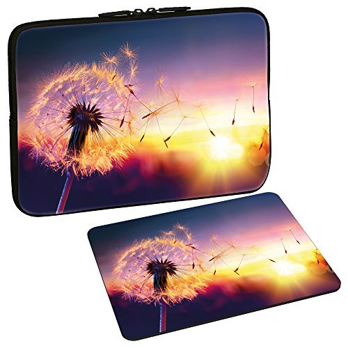 Pedea Design Tablet PC hoes 15,6 inch + Mauspad dandelion