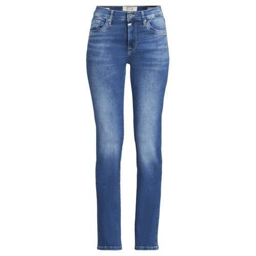 Cup of Joe Denim high waist skinny jeans medium blue denim