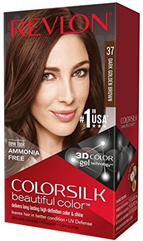 Revlon Colorsilk Haarkleur Zonder Ammoniak - #37-CHOCOLATE - 150 ml