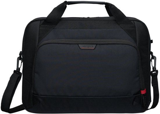 Targus EcoSmart 40,6 cm (16") Aktetas Zwart, Rood