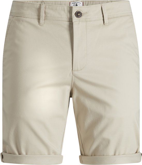 JACK & JONES PLUS JPSTBOWIE JJSHORTS SOLID SA SN PLS Heren Broek - Oxford Tan - Maat 44