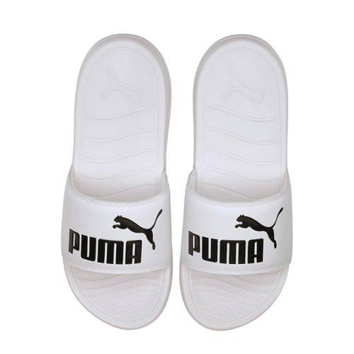 PUMA Popcat 20 badslippers wit/zwart - 4062451827366