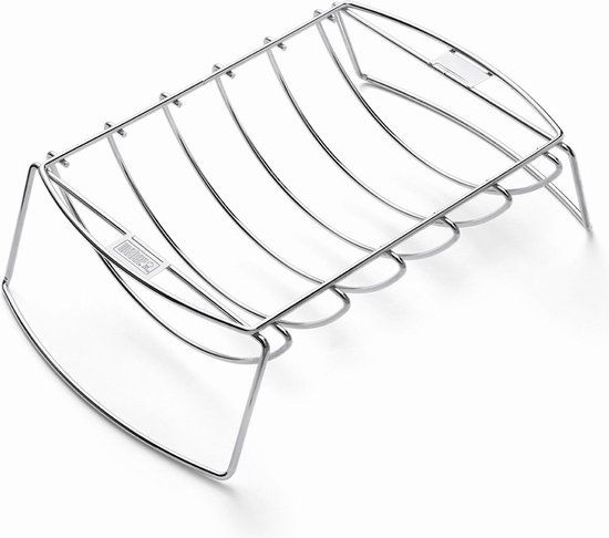 Weber Rib-karbonaderek - RVS - Rechthoek - multi