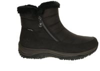 Rieker M9670-25 Dames Enkellaarzen Bruin Wol Ritssluiting Maat 42