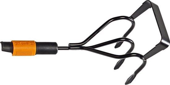 Fiskars Quikfit Schoffel - Tuingereedschap - Onkruidverwijderaars - Tuinhak van Gehard Staal