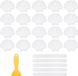 Shenzhen Haorui Industrial Technology Co., Ltd. Autocollants antidérapants - 20 pièces - Avec grattoir - Pour tapis de douche et baignoire - Jeu de 5 bandes