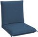vidaXL Fauteuil réglable Bleu Tissu