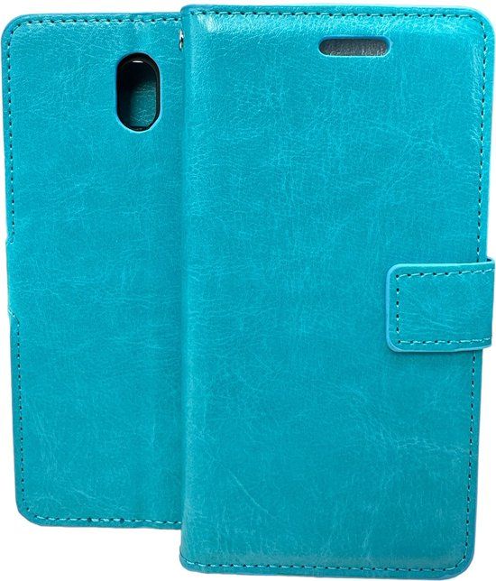 ZT Accessoires Book Case geschikt voor Nokia 2.1 - Turquoise