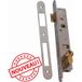 Deco Fer Forge Serrure à encastrer réversible pour tube de 30x30mm - Acier zingué