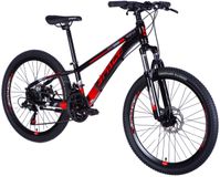 Mercury Kinderfiets 24 inch Zwart/Rose