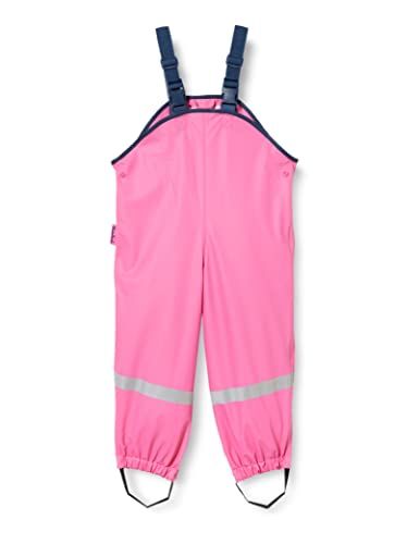 Playshoes Unisex-kinder Regenbroek Regenlatzhose - Rood (Roze) - Maat 74