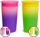 Munchkin Miracle Anti-Lek 360° Drinkbeker - 2 Stuks - Roze/Geel