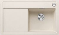 BLANCO Zenar 45 S-F 527180 Silgranit spoelbak, 848x498 mm, met afvoerbediening, InFino, zacht wit