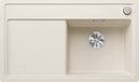 BLANCO Zenar 45 S-F 527180 Silgranit spoelbak, 848x498 mm, met afvoerbediening, InFino, zacht wit