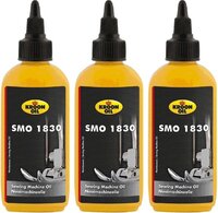 3x Kroon naaimachine olie/smeermiddel 100 ml - Transparant