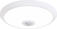 BES LED LED Plafondlamp met Sensor - Kozolux Crimpy - 20W 1500lm - Koud Wit 4200K - Wit