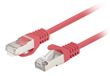 Lanberg PCF6-10CC-0025-R Câble réseau Rouge 0,25 m Cat6 F/UTP (FTP) Rond