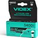VIDEX 18650-P 3400mAh lithium-ion batterij met beschermingsbehuizing (1 stuk)