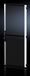 Rittal DK 5301.453 Porte Noir, Gris Aluminium, Acier 9,6 kg