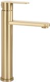 Rea Arcos Wastafelkraan Geborsteld Goud High 11,7X20X29Cm