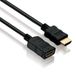 PureLink HDMI A M/F 2m - Zwart
