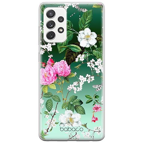 BABACO ERT GROUP mobiele telefoonhoesje voor Samsung A52 5G / A52 LTE 4G / A52S 5G - Babaco Flowers 035