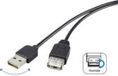 Renkforce RF-4096113 Câble USB USB 2.0 Connecteur USB-A, Port USB-A 1,80 m Noir