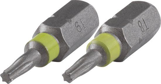wolfcraft - Bitset - TORX - T8 - T9 - 2 delig - 2495000